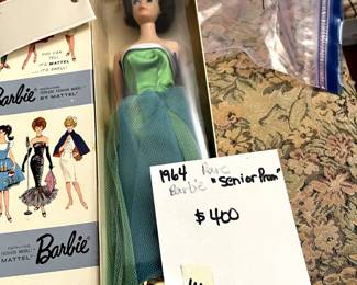 #142 1964 Barbie Senior Prom, NRFB $400.00
