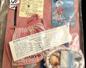 #204 Barbie Babysits, #953, with baby but no Barbie $60.00