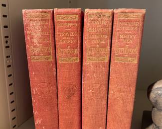 Lot #99 - $20 -Stevenson 4 volumes Balmoral Editions