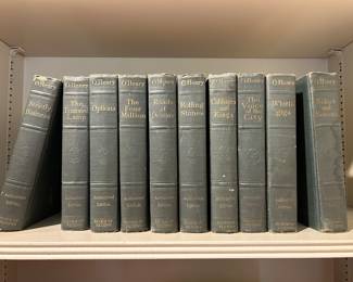 Lot #98 -$40 - O Henry 10 volumes 1919