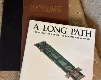 Lot #104 - $20 -2 Nashville books, signed by Egerton and Hinton