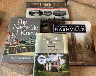 Lot #102 - $95 - 4 Nashville books, 3 Signed
