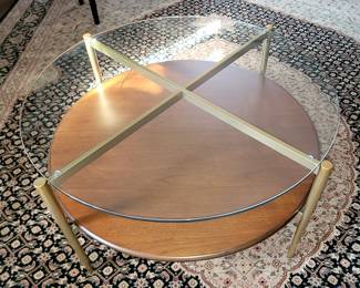 West Elm 31" round coffee table - reduced to $150