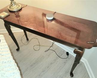 Sofa/console table reduced to $75