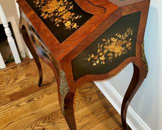 French writing desk 26"w x 17.5"d x 34"h - reduced to $300