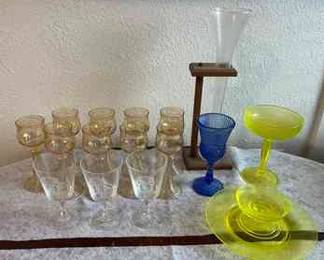 FTM056 Vintage Glassware 