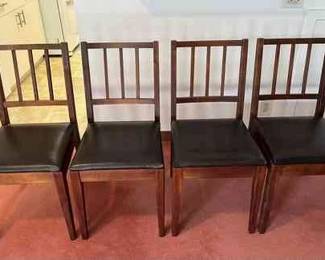 FTM012 Four Koa? Dining Chairs 