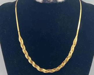 FTM101-14k Gold Necklace