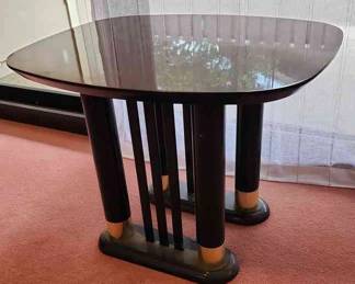 FTM003 - Vintage Side Table On Pedestals