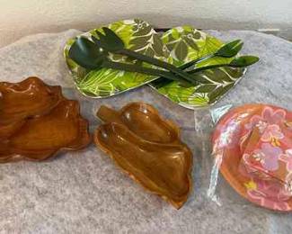 FTM088 Monkey Pod Bowls, Melamine Plates & More!