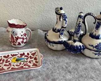 FTM061 Italian & Portuguese Pottery 