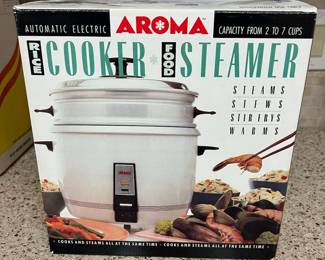 FTM026- Aroma Rice Cooker & Food Steamer