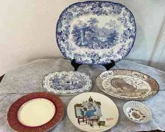 FTM067 Fine China Serving Platters & More!