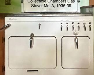 Chambers Gas Stove Mdl A 1936-39