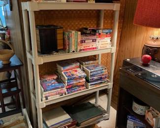 Selection of VHS tapes