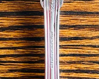$50 ~ BAILEY BANKS & BRIDDLE TOMATO SERVER, STERLING.  EUC. (To purchase or inquire about this item, please text 470.370.0348.)