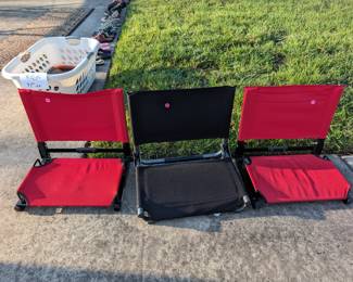 Stadium seats, 50% off $25 each

