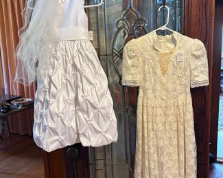Communion / bridesmaid dresses. Vintage Gunne Sax.