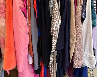 Women's designer tops, jackets, bottoms in all sizes