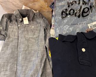 Boys toddler clothing, most is brand new with tags. Brands include gymboree, mini boden, gap, old navy