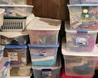 Sewing and crafting supplies