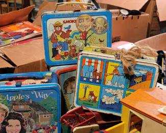 Vintage lunch boxes