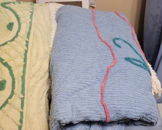 Chenille bedding