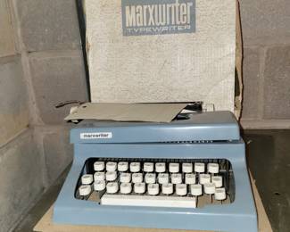 Marx typewriter 