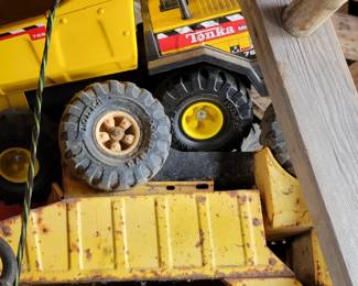 Metal TONKA trucks 