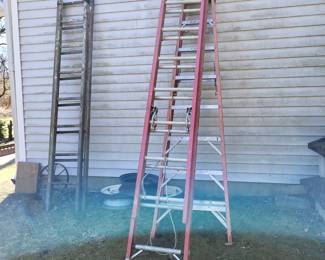 Several ladders