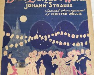 Sheet Music w/ Artistic Cover
