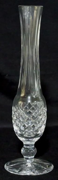 3838 - Waterford crystal 9" bud vase
