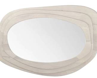 7076 - Union Home Layered Mirror Large 64"W x 2.75"D x 37"H Ash wood Retail Price $1006
