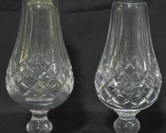 3524 - Pr Waterford Crystal Shakers 6"
