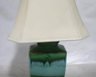 7054 - Stylecraft drip glaze 31" table lamp
