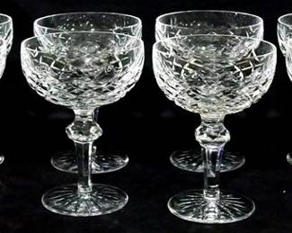 3948 - 8 Waterford Powerscourt champagnes 5.5"
