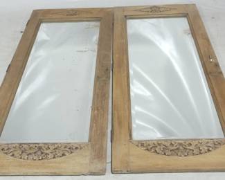 3007 - Architectural Pair Mirrored Doors 60.5x24
