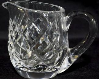 3841 - Waterford crystal cream pitcher
