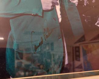 Jack Nicklaus & Arnold Palmer Autograph