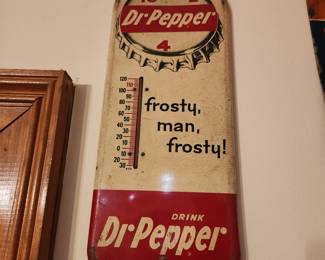 Vintage Dr. Pepper Signs