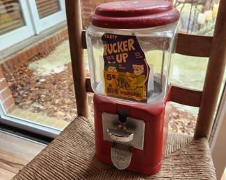 Vintage Acorn Gumball Dispenser