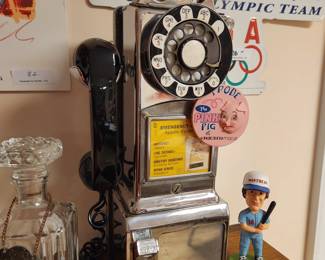 Vintage Northern Electric Rotary Dial Payphone
