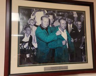 Jack Nicklaus & Arnold Palmer Autograph