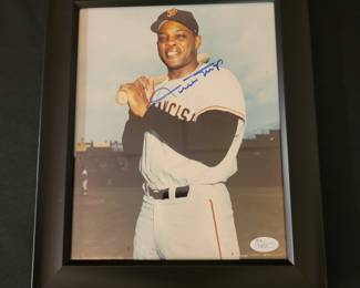 Willie Mays Autograph