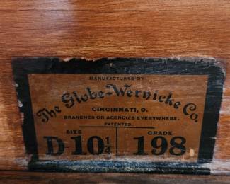 Globe-Wernicke Co.-- 5 Tier Barrister Bookcase