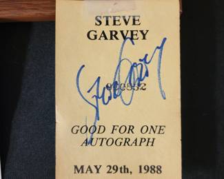 Pete Rose & Steve Garvey Autographed Photo 