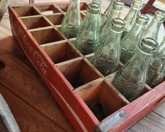 Vintage Coke Bottle Carrier