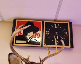 Vintage Marlboro Clock