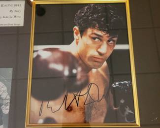 Raging Bull Autographed Framed Photos