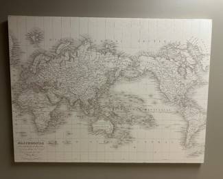 World Map canvas